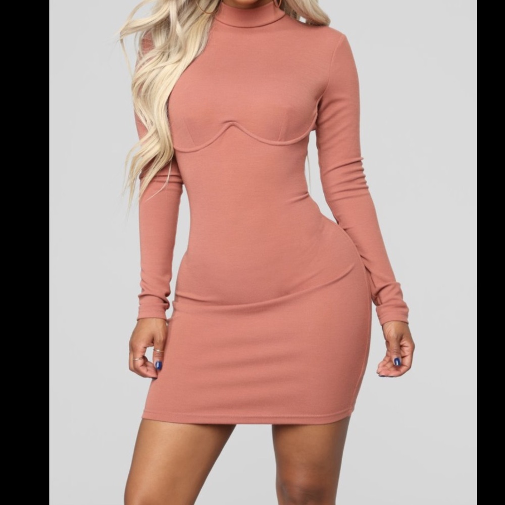 Fashionova single mingle mock dress